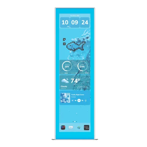 کیس هایت HYTE Y70 BLUEBERRY MILK + TOUCH DISPLAY - تصویر ۶