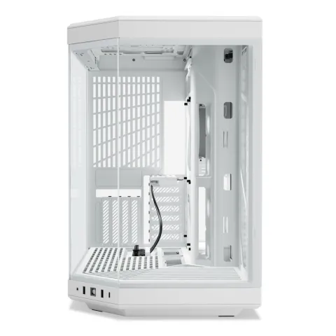 کیس هایت HYTE Y70 + TOUCH DISPLAY SNOW WHITE - تصویر ۲