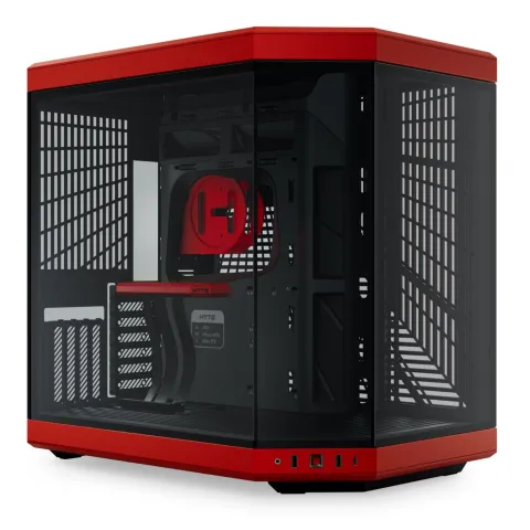 کیس هایت HYTE Y70 BLACK RED - تصویر ۲