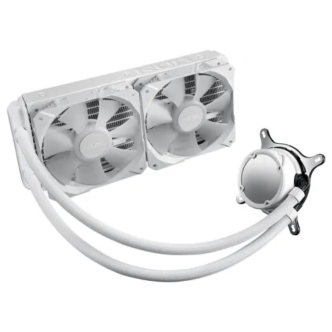 خنک کننده مایع پردازنده ایسوس ROG STRIX LC II 240 ARGB White - تصویر ۵