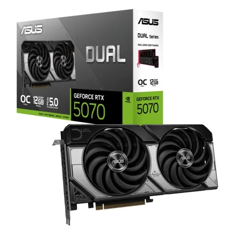 کارت گرافیک ایسوس ASUS DUAL RTX 5070 OC 12GB - تصویر ۲