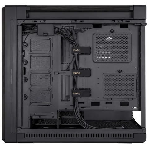 کیس ایسوس PROART PA602 WOOD,METAL,TG BLACK - تصویر ۵
