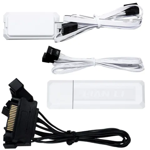 فن کیس لیان لی LIAN LI UNI FAN TL LCD WIRELESS 120 3x1 WHITE REVERSE - تصویر ۹