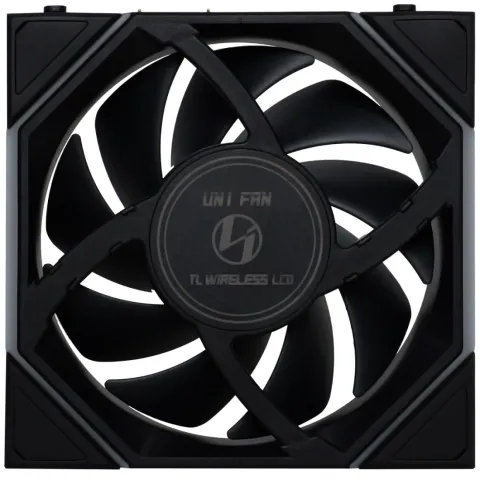 فن کیس لیان لی LIAN LI UNI FAN TL LCD WIRELESS 120 3x1 BLACK REVERSE - تصویر ۸