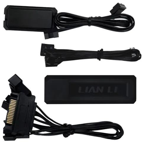 فن کیس لیان لی LIAN LI UNI FAN TL LCD WIRELESS 120 3x1 BLACK REVERSE - تصویر ۹