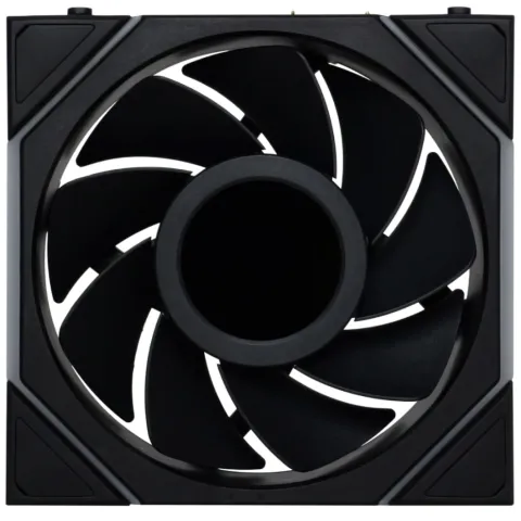 فن کیس لیان لی LIAN LI UNI FAN TL LCD WIRELESS 120 3x1 BLACK REVERSE - تصویر ۷