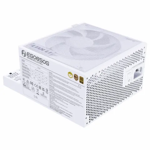 پاور 850 وات لیان لی POWER LIAN LI EDGE 850W UK GOLD WHITE - تصویر ۲