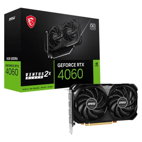 کارت گرافیک ام اس آی GeForce RTX 4060 VENTUS 2x OC 8GB GDDR6 - تصویر ۲