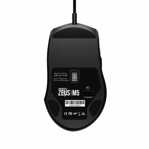 موس گیمینگ گیم دیاس GAMDIAS ZEUS M5 RGB WIRED - تصویر ۳