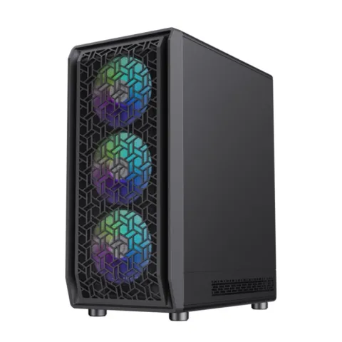 کیس گیمینگ گیم مکس CASE GAMEMAX FORGE AB BLACK - تصویر ۲