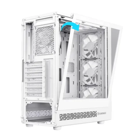 کیس گیمینگ گیم مکس CASE GAMEMAX STORM 2 WHITE - تصویر ۵