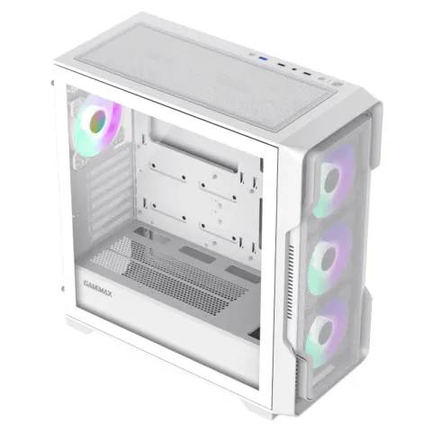 کیس گیمینگ گیم مکس CASE GAMEMAX SIEGE WHITE - تصویر ۵