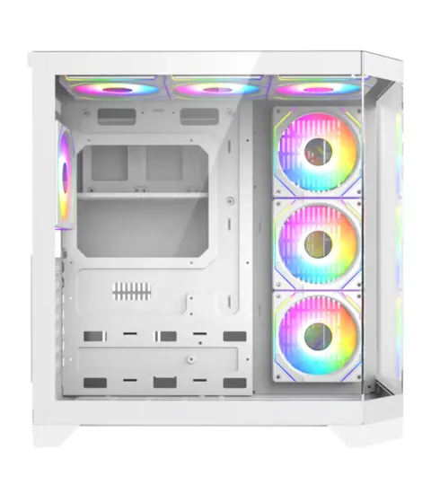 کیس گیمینگ گیم مکس CASE GAMEMAX HYPE A WHITE - تصویر ۴