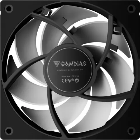 فن کیس گیم دیاس GAMDIAS NOTUS M1-1203 ARGB - تصویر ۳