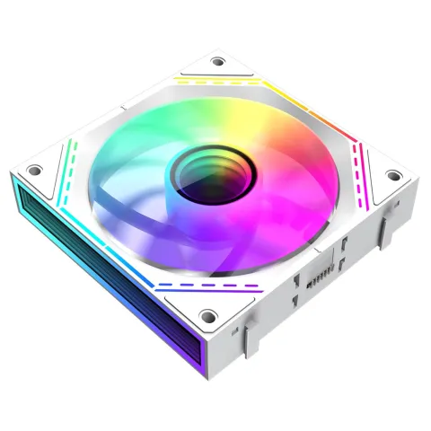 فن کیس گیم مکس GAMEMAX FN12 A S3I Reverse  WHITE - تصویر ۵