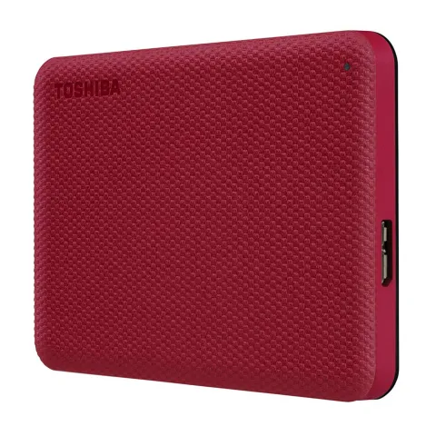 هارد اکسترنال توشیبا HDD EXTERNAL TOSHIBA CANVIO ADVANCE 2TB RED - تصویر ۴