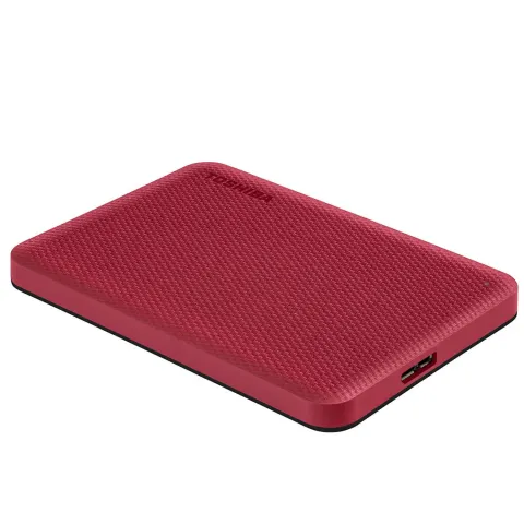 هارد اکسترنال توشیبا HDD EXTERNAL TOSHIBA CANVIO ADVANCE 2TB RED - تصویر ۳