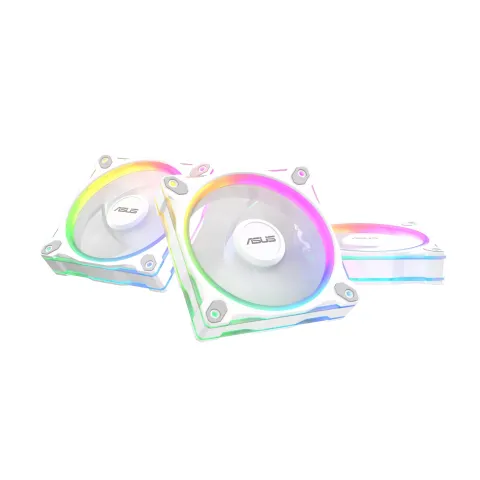 فن کیس ریورس ایسوس ASUS PRIME MR120 ARGB BLACK 3x1 REVERSE WHITE - تصویر ۴