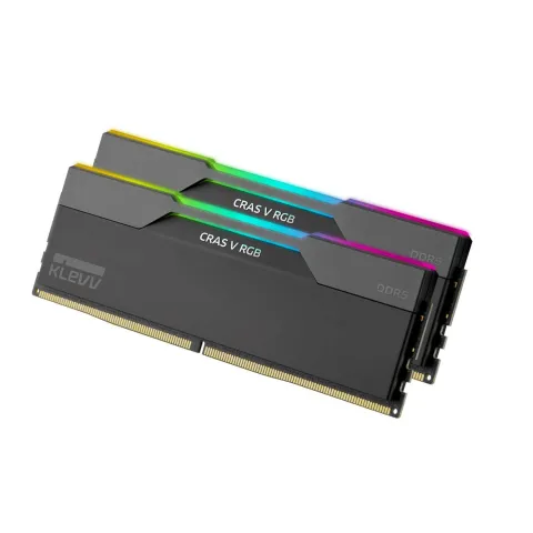 رم کلو KLEVV Cras V RGB BLACK 48GB(2x24) 6000MT/s CL28 DDR5 - تصویر ۵