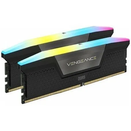 رم کورسیر CORSAIR VENGEANCE RGB 96GB (2x48GB) 6000MT/s CL36 DDR5 - تصویر ۲