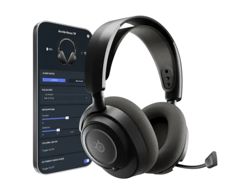 هدست استیل سریز SteelSeries Arctis Nova 7P GEN 2 (Wireless) BLACK - تصویر ۳