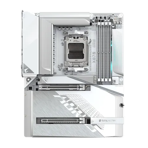 مادبرد گیگابایت GIGABYTE X870 AORUS STEALTH ICE WIFI DDR5 - تصویر ۲