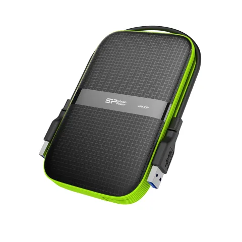 هارد اکسترنال سیلیکون پاور HDD EXT SP Armor A60 2TB  GREEN USB 3.2 GEN 1 - تصویر ۲