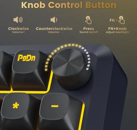 کیبورد ردراگون REDRAGON K688 GB BRAGI - تصویر ۹
