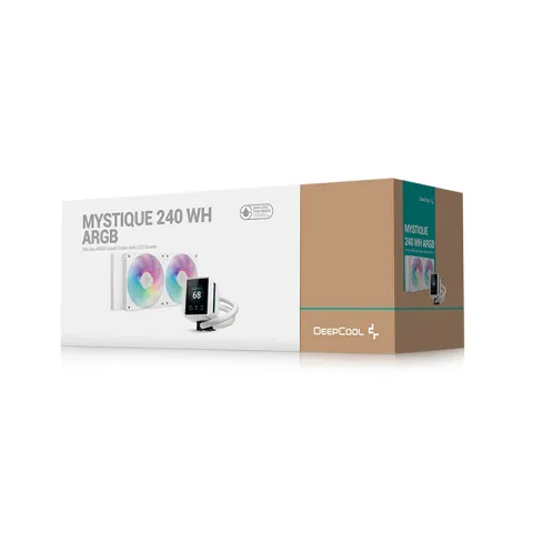 خنک کننده پردازنده دیپ کول DEEPCOOL INFINITY MYSTIQUE 240 WHITE ARGB - تصویر ۲
