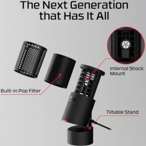 میکروفون هایپرایکس Microphone HyperX Solocast 2 Black - تصویر ۶