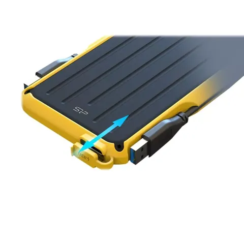 هارد اکسترنال سیلیکون پاور Silicon Power Armor A66 5TB YELLOW USB 3.2 GEN 1 EXTERNAL HDD - تصویر ۳