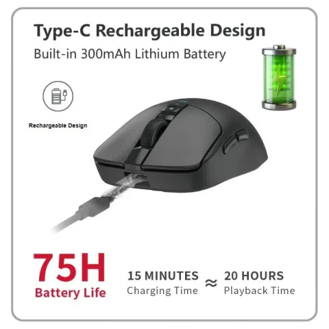 موس گیمینگ بلادی مدل Bloody R72 Ultra Duo - تصویر ۱۴