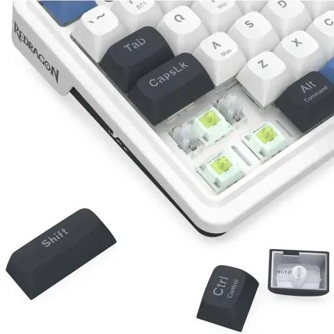 کیبورد ردراگون مدل REDRAGON GALATIN PRO K719WGB RGB - تصویر ۲