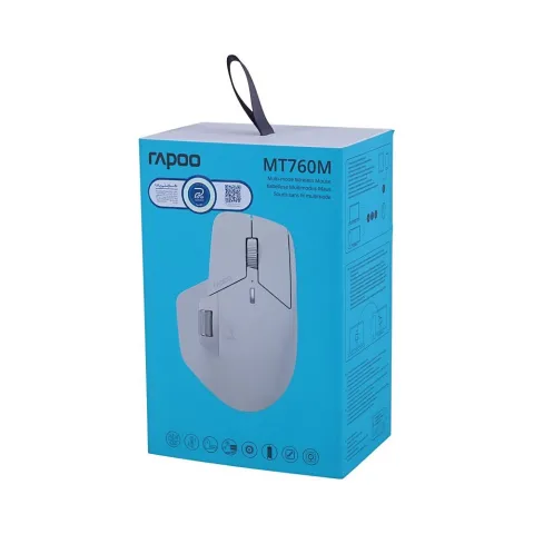 ماوس بی سیم رپو RAPOO MT760M GRAY WHITE - تصویر ۷