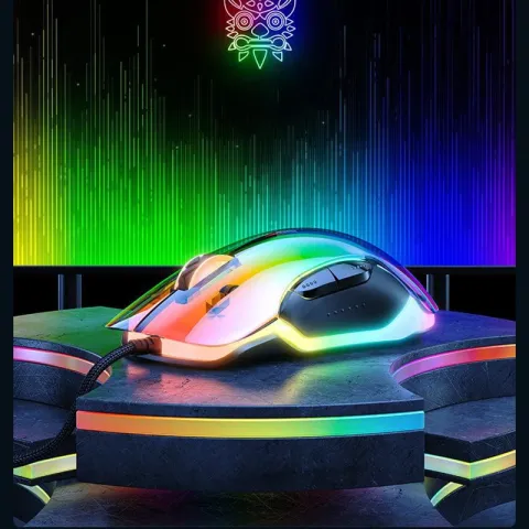 موس اونیکوما ONIKUMA CW925 WHITE FULL RGB WIRED - تصویر ۶