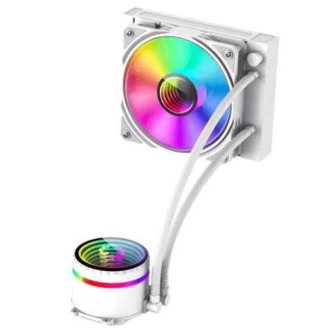 خنک کننده مایع پردازنده گیم مکس GAMEMAX ICEBURG INFINITY 120 WHITE - تصویر ۶