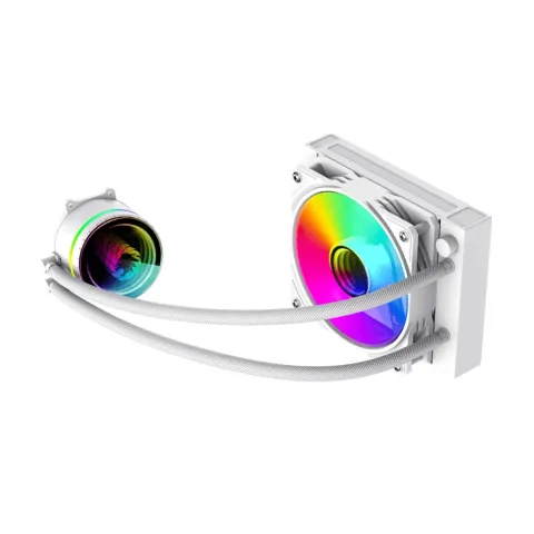 خنک کننده مایع پردازنده گیم مکس GAMEMAX ICEBURG INFINITY 120 WHITE - تصویر ۴
