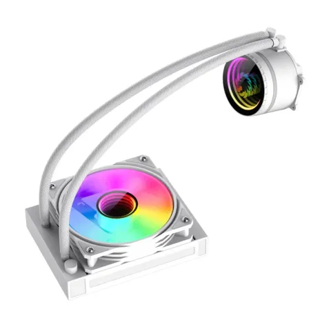 خنک کننده مایع پردازنده گیم مکس GAMEMAX ICEBURG INFINITY 120 WHITE - تصویر ۵
