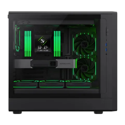 کیس گیم مکس CASE GAMEMAX CLAW 460 W BLACK - تصویر ۷
