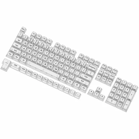کی کپ کیبورد مکانیکال ردراگون REDRAGON KEY CAP A137 CRYSTAL WHITE - تصویر ۳