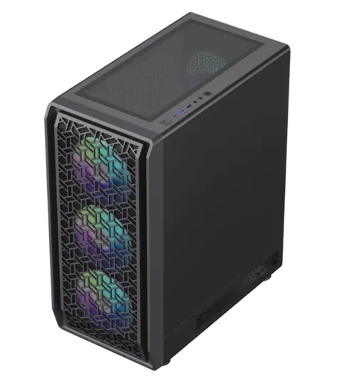 کیس گیمینگ گیم مکس CASE GAMEMAX FORGE AB BLACK - تصویر ۸