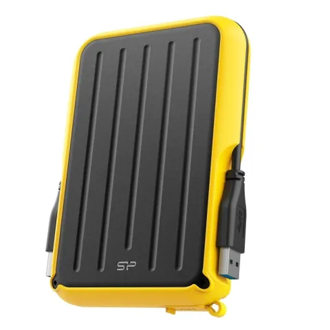 هارد اکسترنال سیلیکون پاور HDD Silicon Power Armor A66 2TB YELLOW USB 3.2 GEN 1 - تصویر ۲