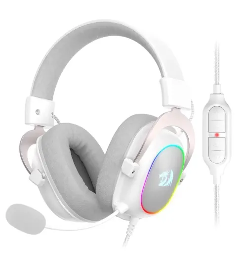 هدست گیمینگ ردراگون ZEUS-X H510 White RGB - تصویر ۲