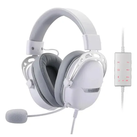 هدست گیمینگ ردراگون REDRAGON AURORA H376 White - تصویر ۳