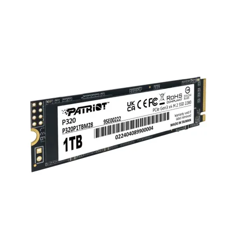 اس اس دی پاتریوت PATRIOT P320 M.2 NVMe ظرفیت 1 ترابایت - تصویر ۲