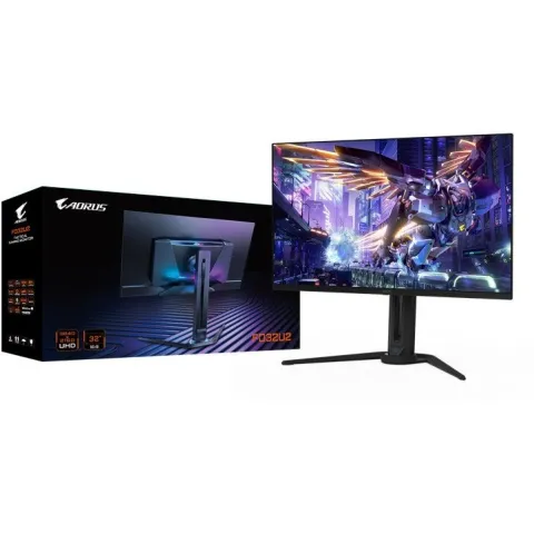 مانیتور گیگابایت GIGABYTE AORUS FO32U2 - QD-OLED 4K 240Hz 0.03ms - تصویر ۳