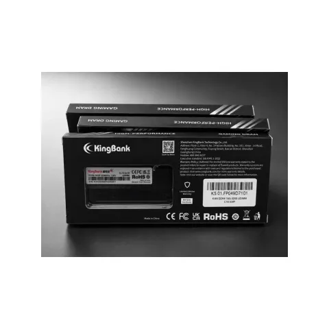 رم کینگ بانک KINGBANK KJXB CL16 16GB 3200MTs SINGLE - تصویر ۳