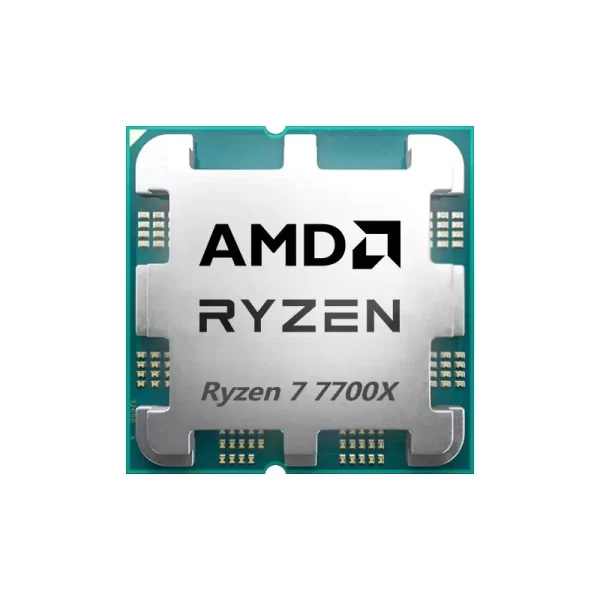 پردازنده بدون باکس ای ام دی  Ryzen 7 7700X AM5 (فروش به‌صورت باندل با مادربرد)