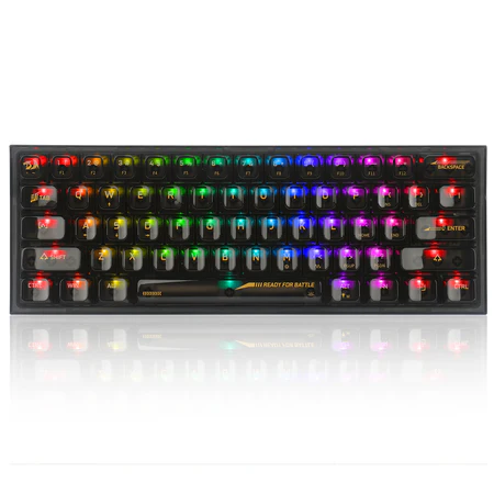 بررسی کامل کیبورد گیمینگ Redragon K617CT FIZZ BLACK 60% RGB 🎮🔥