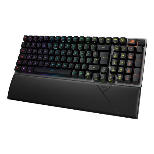 Clavier-gaming-sans-fil-Asus-Rog-Strix-Scope-II-96-RX-Bluetooth-Noir